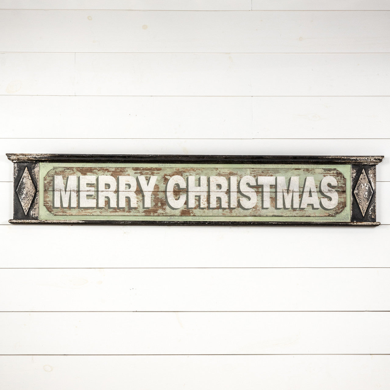 Green Merry Christmas Sign