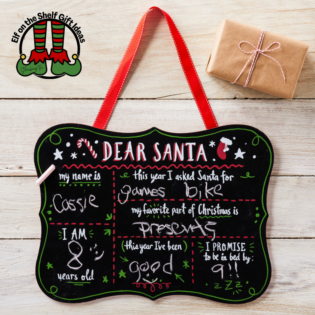 Dear Santa Chalkboard