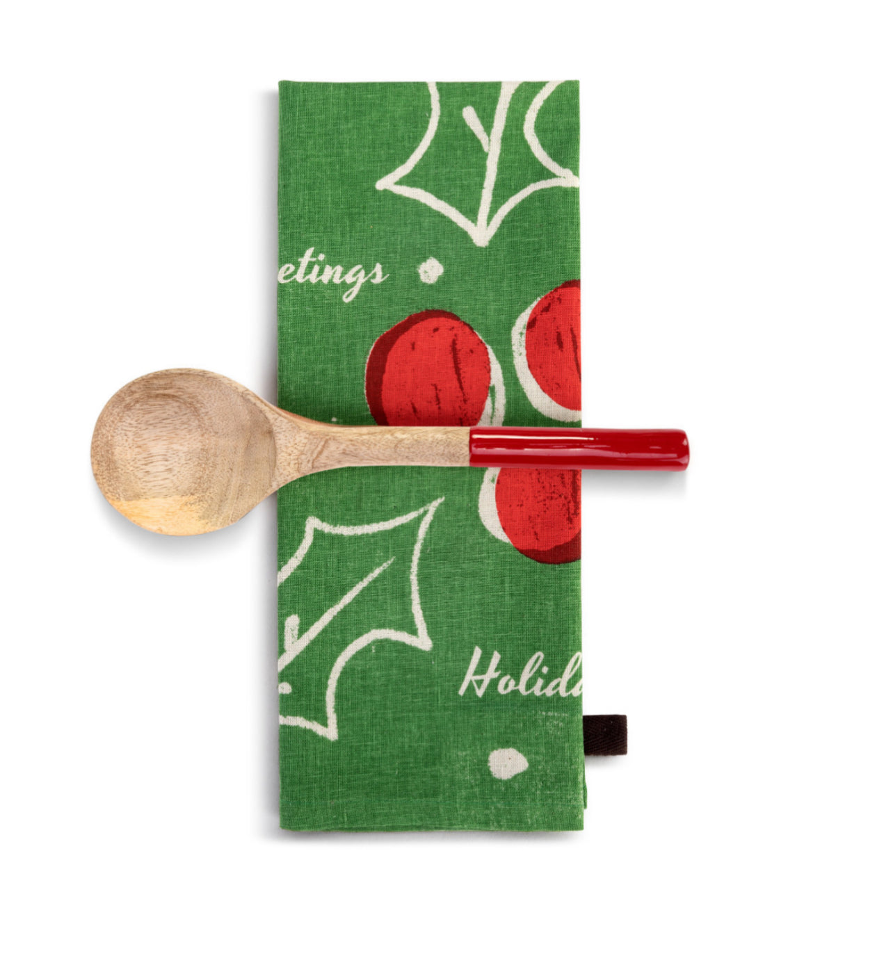 Holiday Greetings Kitchen Towel & Utensil Set