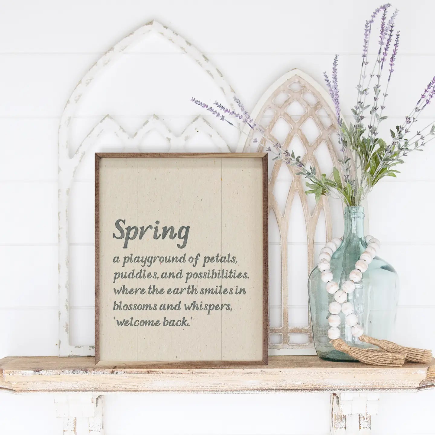 Spring Definition Wall Art (8x10in)