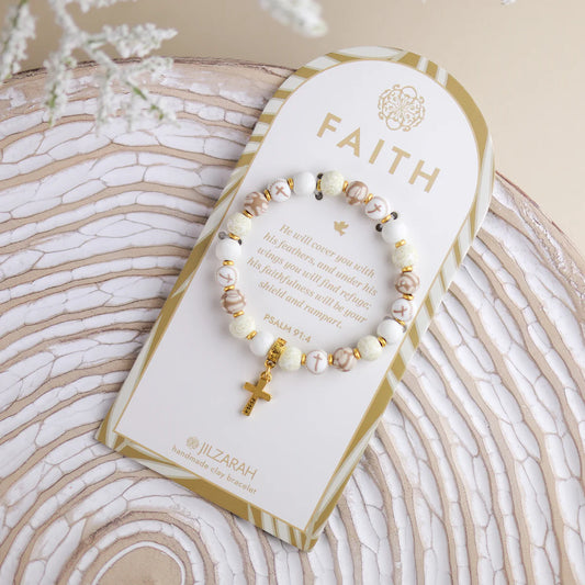 Ivory Palm Faith Bracelet